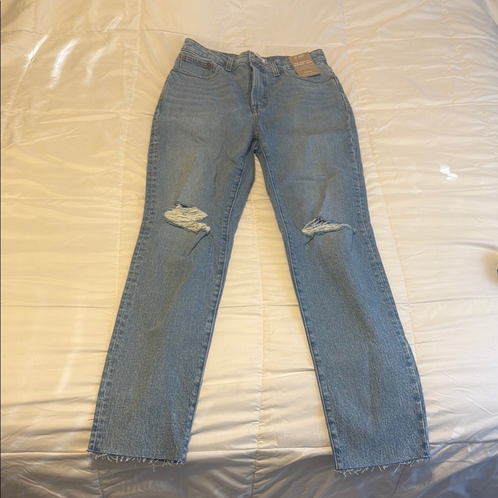 Madewell Perfect Vintage Jeans with Classic Indigo Wash Size 28 TALL